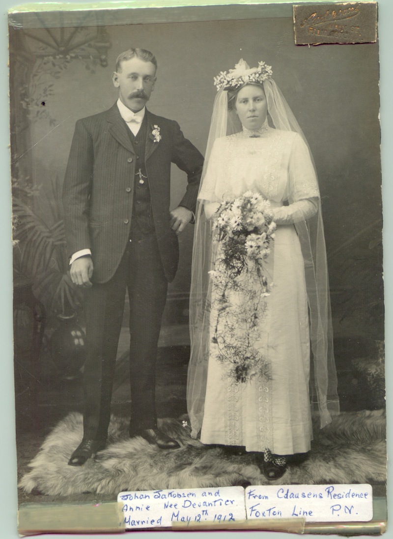 Johan Jakobsen and Annie Christina Devantier