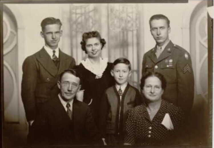 Christian Rudolph Horgen and family