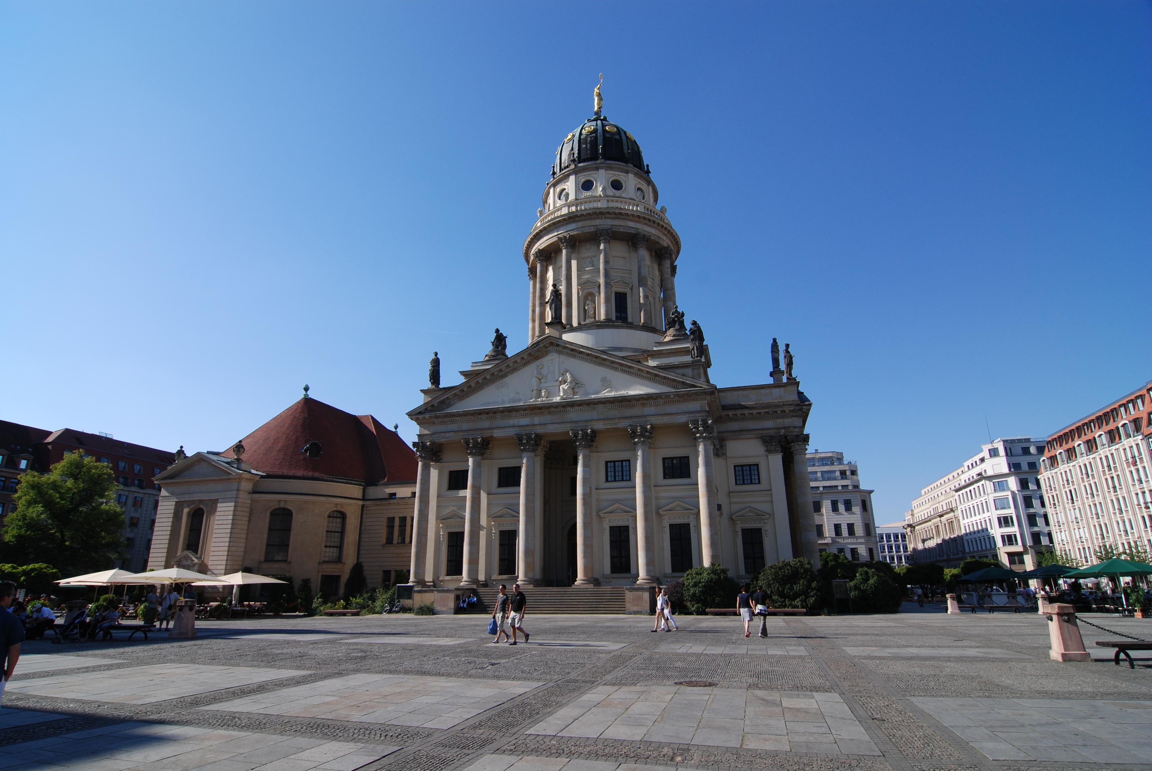 The Huguenot Französischer Dom in Berlin, Germany