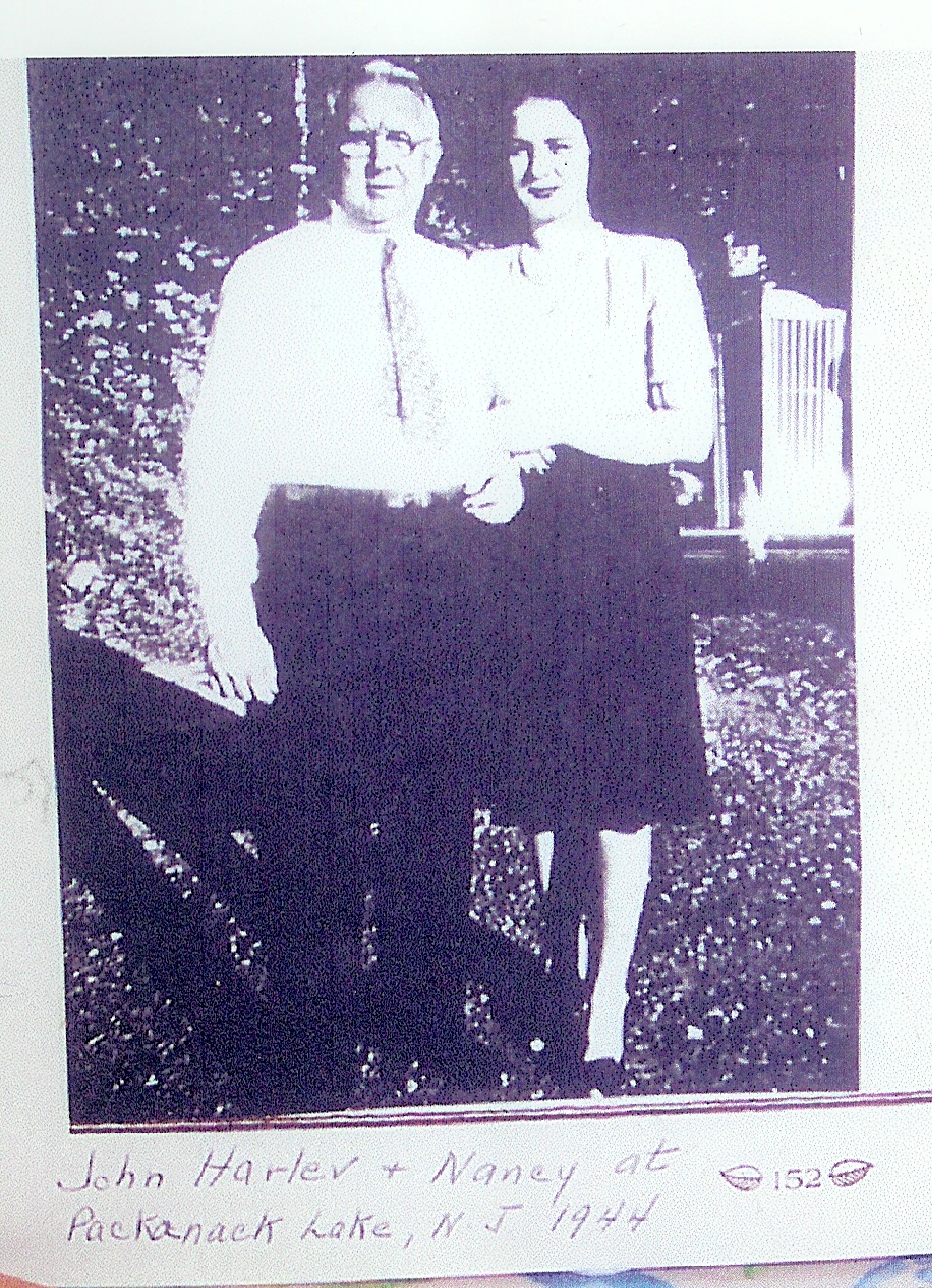 john nickolas devantier-harlev and daughter nancy lorain devantier-harlev, john/son, nancy/granddaughter of anna maria devantier