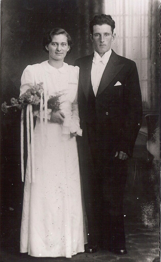 Maja & Aage Knudsen - Wedding picture