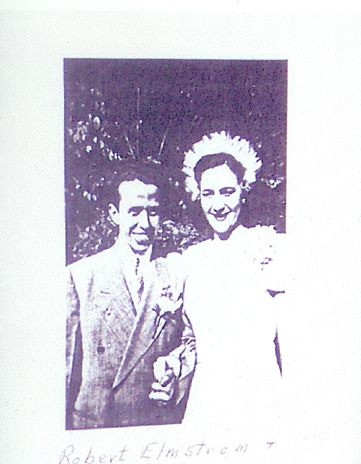 nancy lorain (daughter of john nickolas and granddaugher of anna maria devantier) her wedding day and husband robert elmstrom